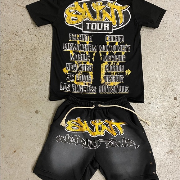 SAINT STUDIOS SHORT SET 🔥 - Picture 2 of 2